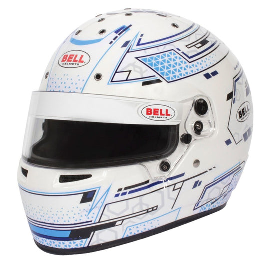 comprar casco bell rs7 k stamina blanco azul