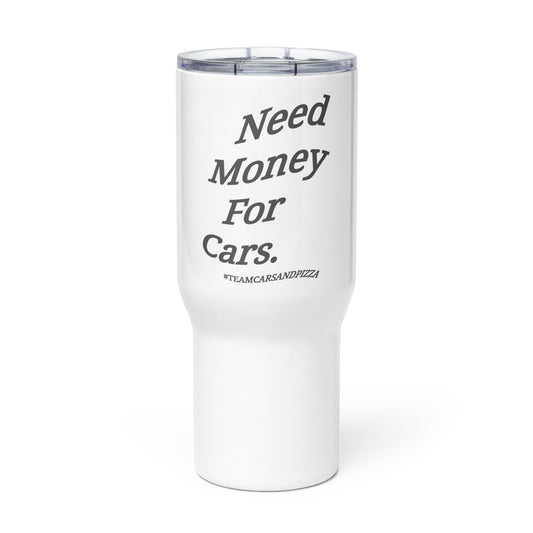 Taza Extra grande "Need Money For Cars"