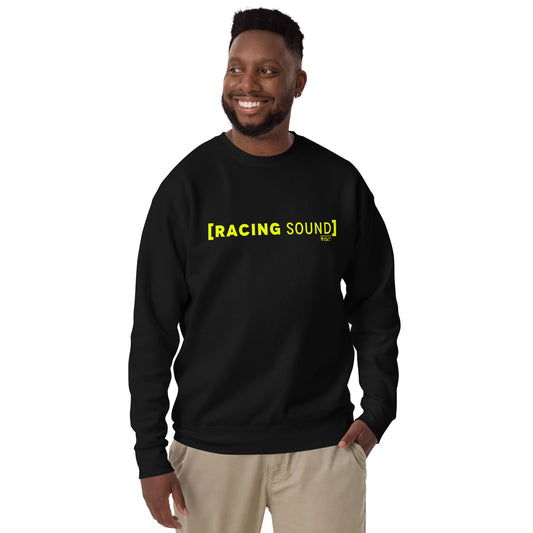 Sudadera unisex “Racing Sound” | cuello redondo