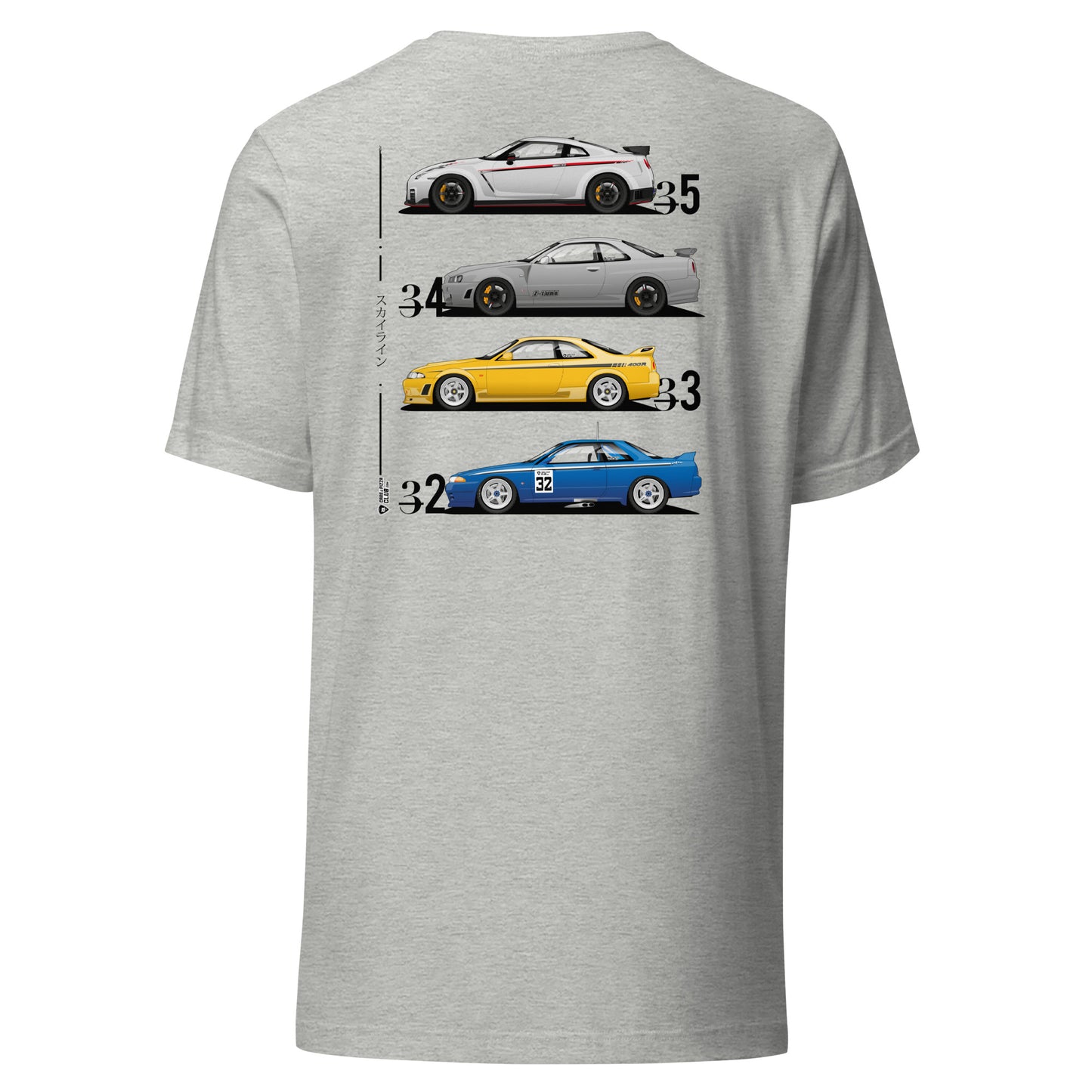 Camiseta unisex Skyline GT-Rs