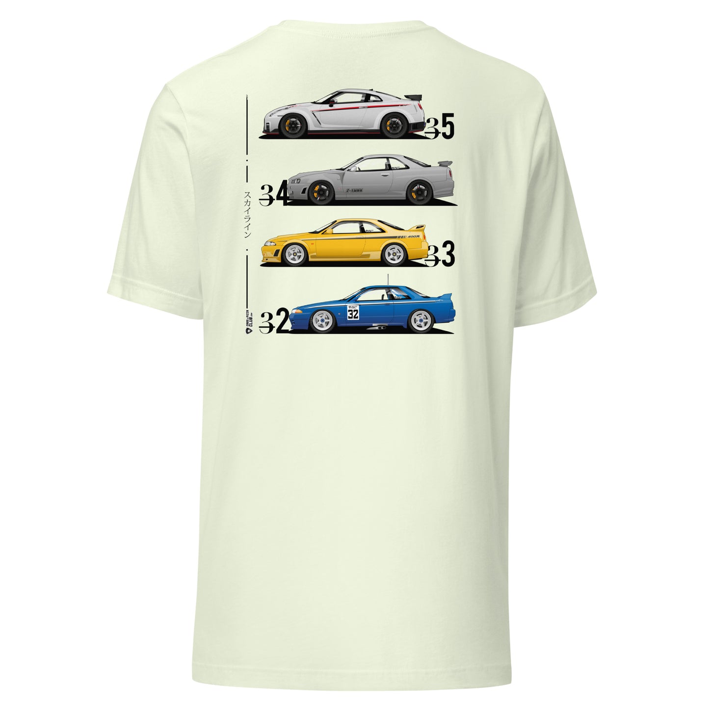 Camiseta unisex Skyline GT-Rs