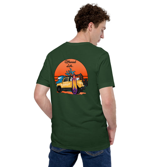 Camiseta unisex Land Rover Defender "Offroad Life"