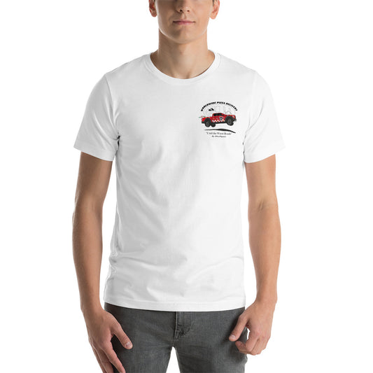 Camiseta unisex Ford F150 Raptor "WorldWide Pizza Delivery"