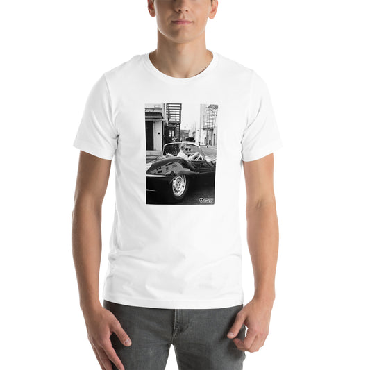 Camiseta unisex Steve Mcqueen Jaguar XKSS