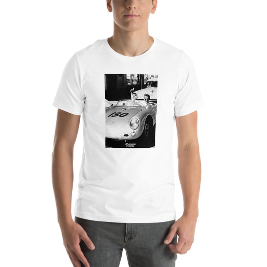 Camiseta unisex James Dean Porsche 550