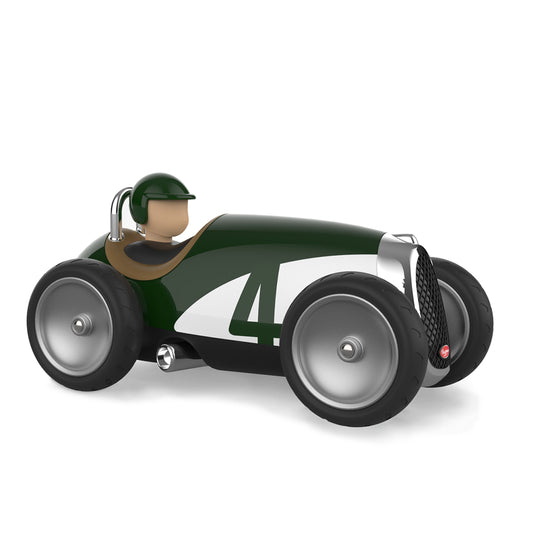 Toy Coche de carreras estilo Bugatti EB Verde