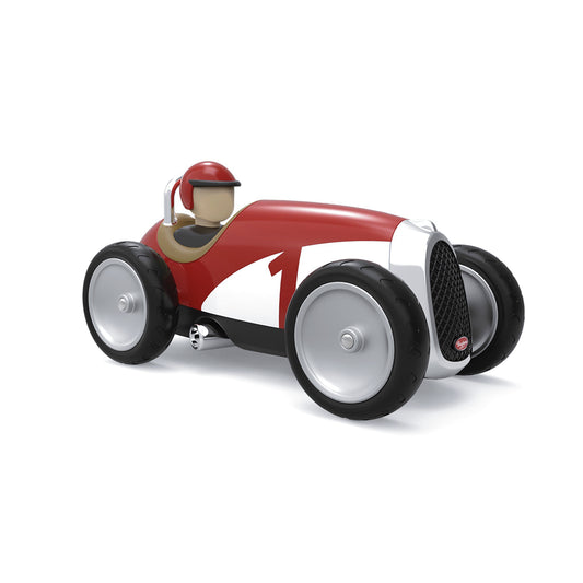 Toy Coche de carreras estilo Bugatti EB Rojo
