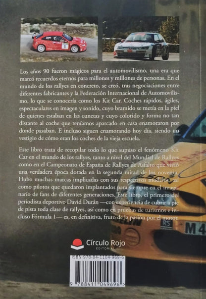 Libro "10.000 Vueltas" un libro sobre los kit car y los coches de rallyes