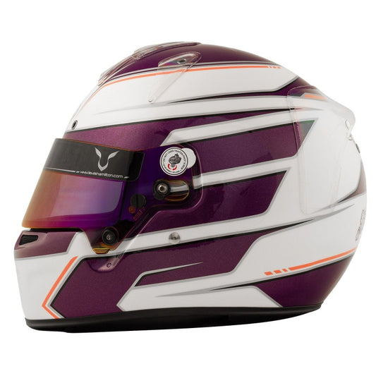 comprar casco bell kc7 cmr lewis hamilton blanco morado