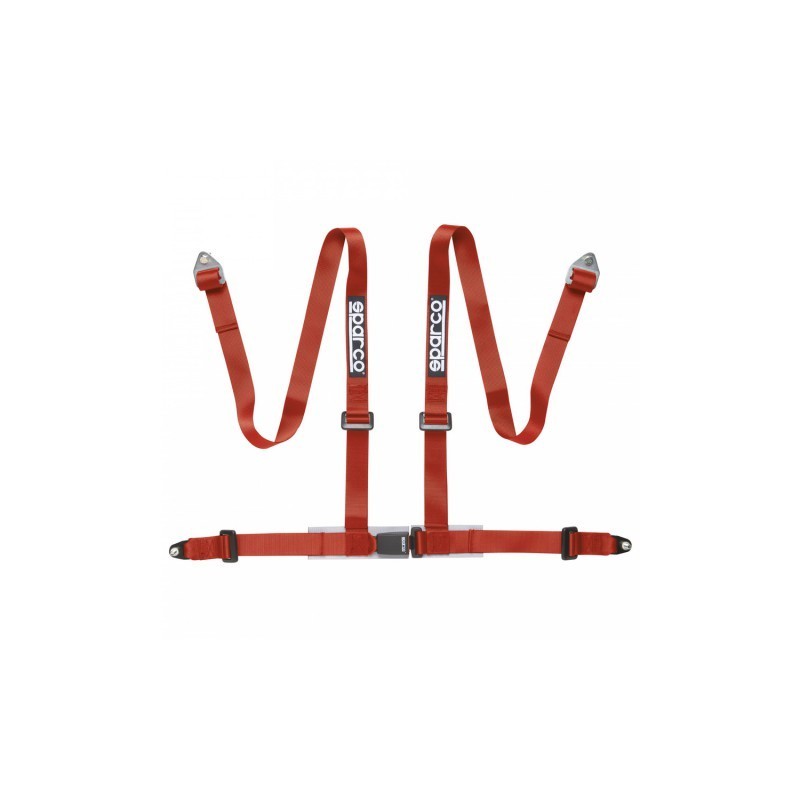 comprar arnes 4 puntos screw fi sparco rojo