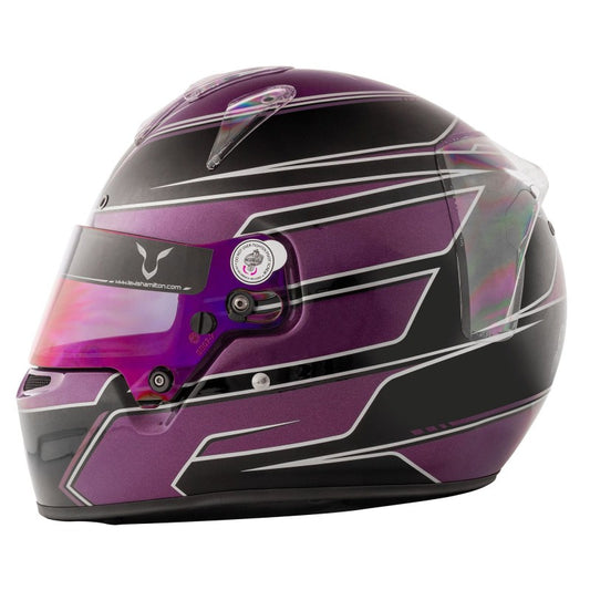 comprar casco bell kc7 cmr lewis hamilton negro morado