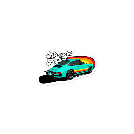 Sticker 930 "Air Cooled Feeling"