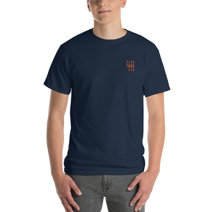 Camiseta unisex bordada Shifter Cars&Pizza