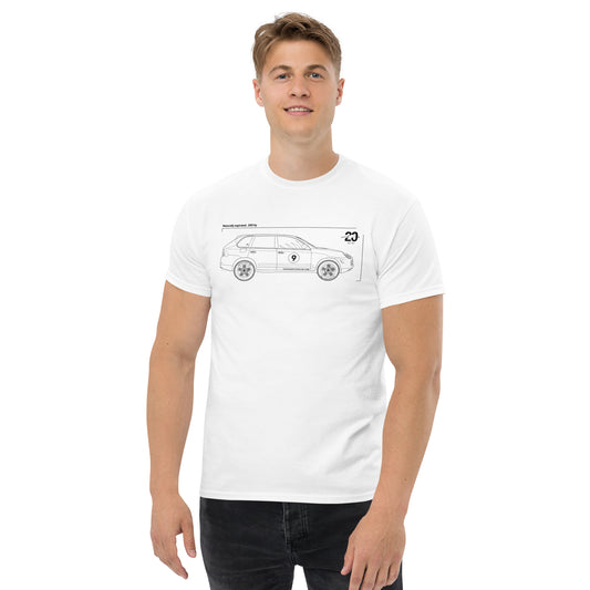 Camiseta unisex Porsche Cayenne 955