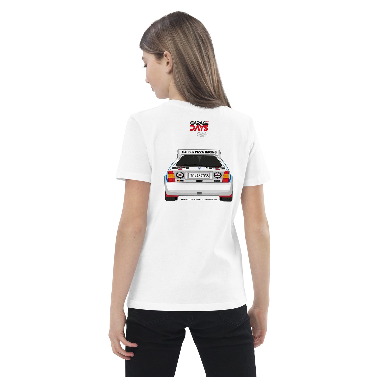 Lancia Delta Integrale unisex kids t-shirt | Cars&Pizza Club