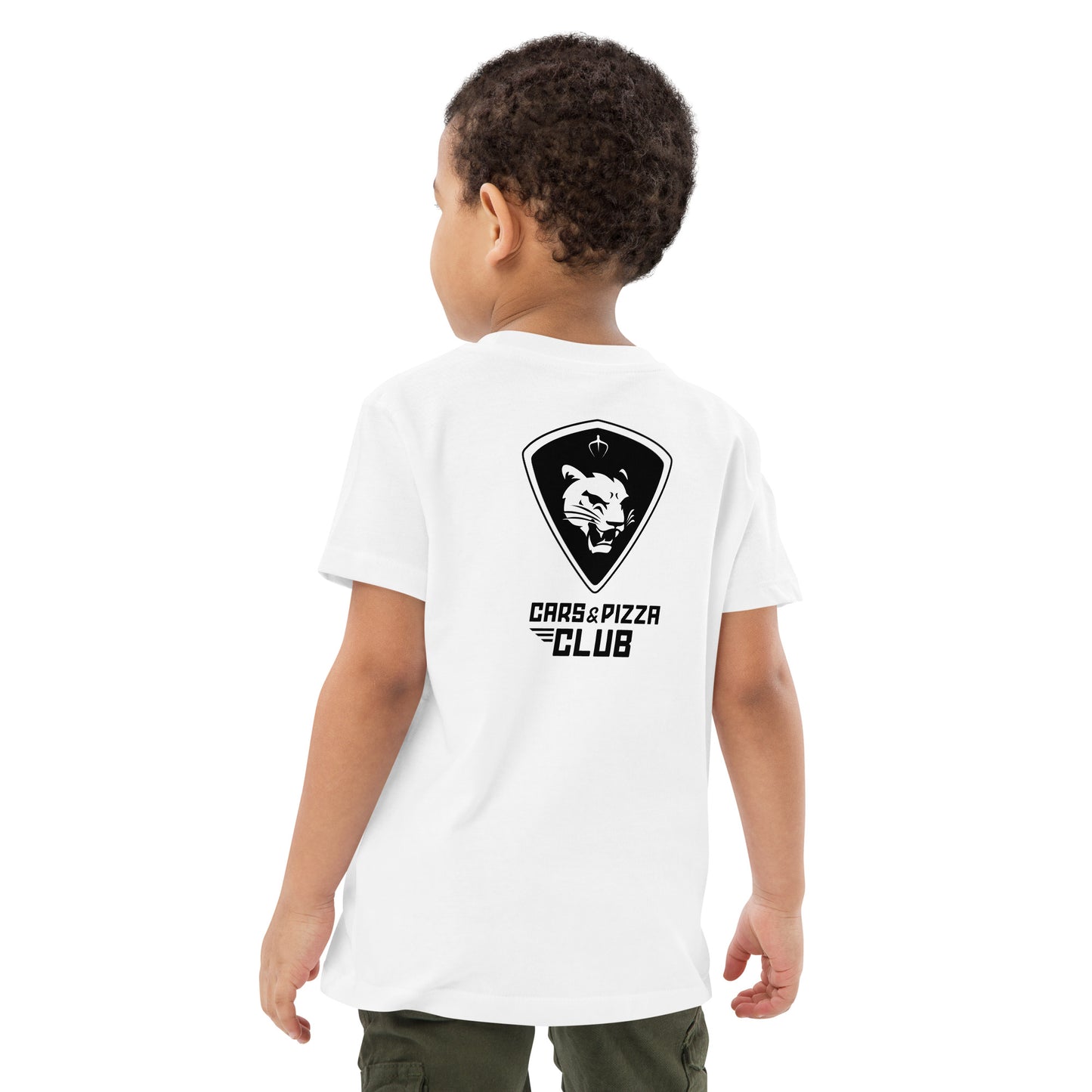 Kids unisex T-shirt "Cars&Pizza Club" New Logo