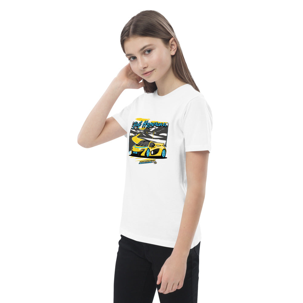 Mclaren P1 "First Hypercar" Heritage unisex kids t-shirt | Cars&Pizza Club