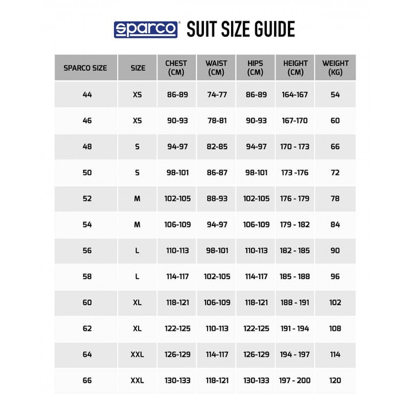 SPARCO SUPERLEGGERA R564 BLACK/BLUE/WHITE FIA SUIT
