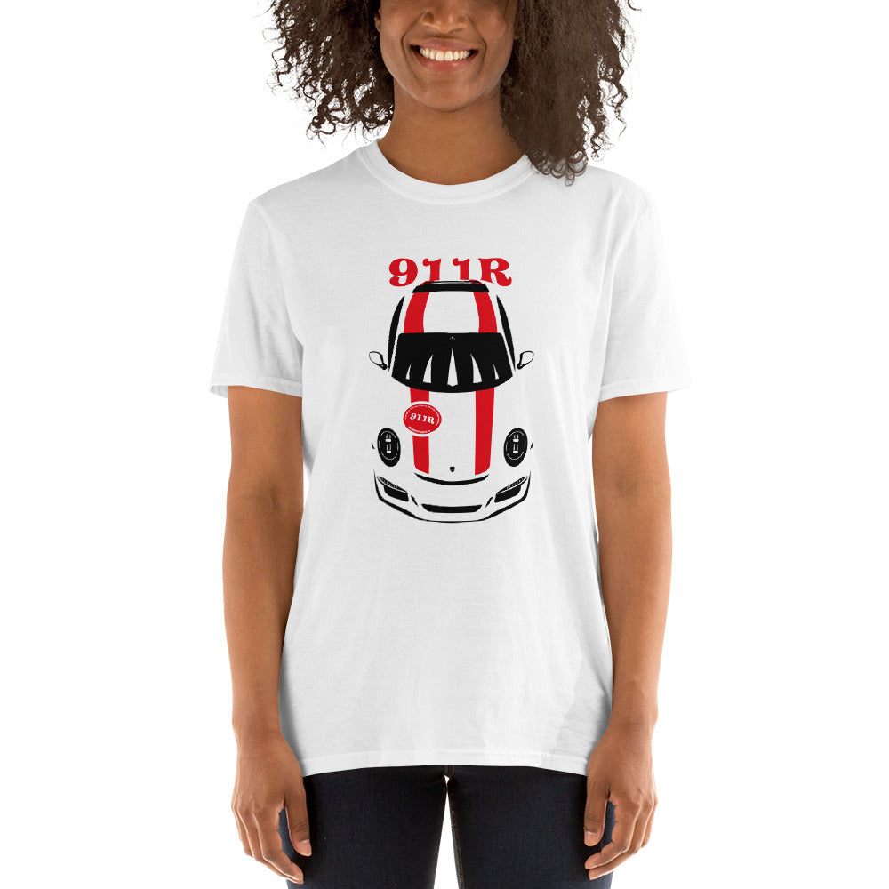 Camiseta unisex Porsche 911R Rojo