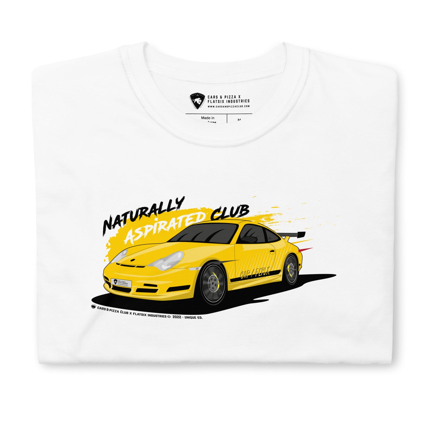 Camiseta unisex 996 "GT3" Yellow