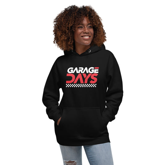Sudadera con capucha unisex "Garage Days" Black