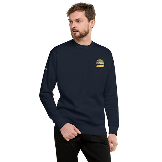Sudadera unisex Classic Edition Casco Ayrton Senna