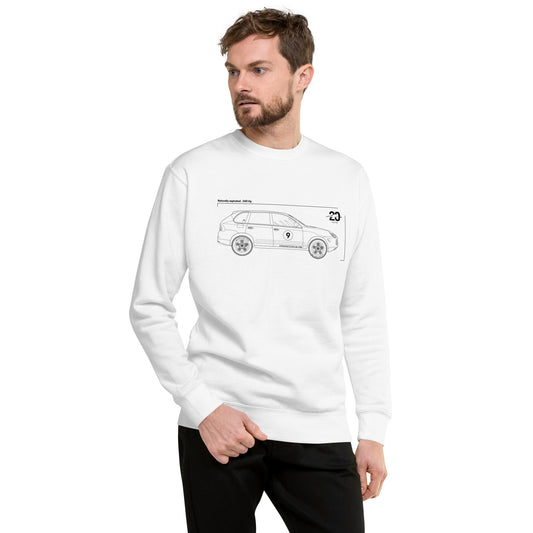 Sudadera unisex Porsche Cayenne S 955