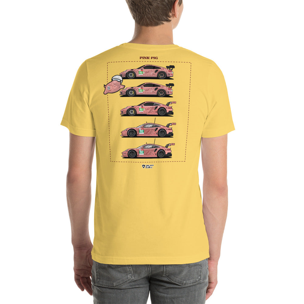 Camiseta unisex 991.2 GT3 RS MR PinkPig
