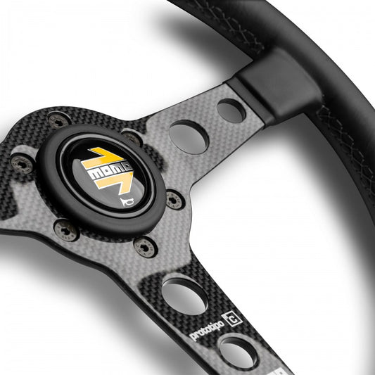 comprar volante momo prototipo 6c carbono 350 mm