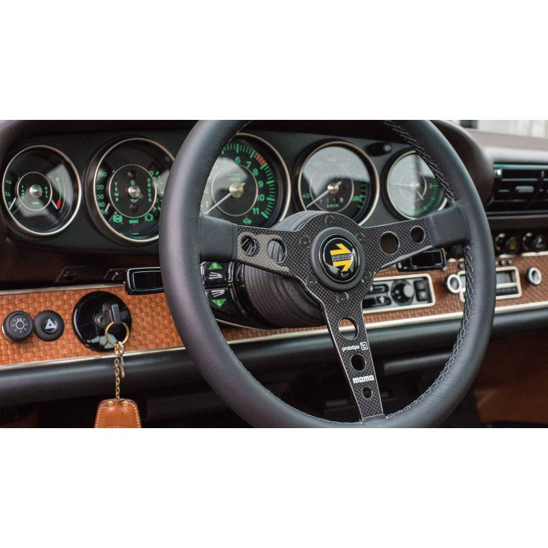 comprar volante momo prototipo 6c carbono 350 mm