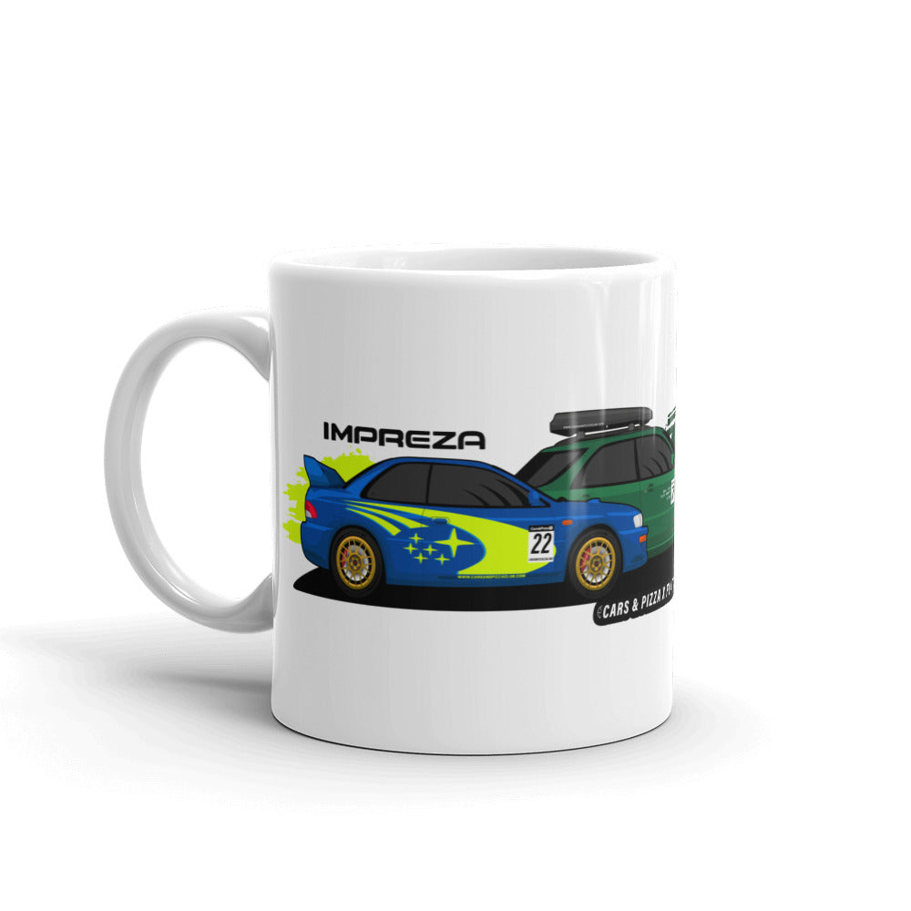 Mug 11oz Impreza Off-Road Performance Cars