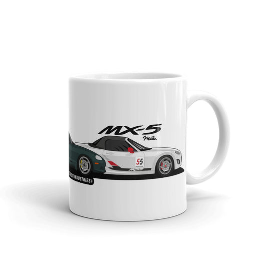 Mug 11oz Mazda MX-5 Miata "Generation"