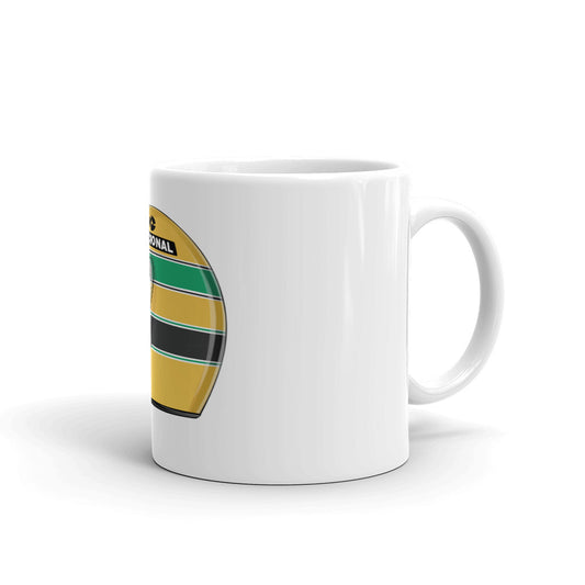 Taza 11oz casco Ayrton Senna