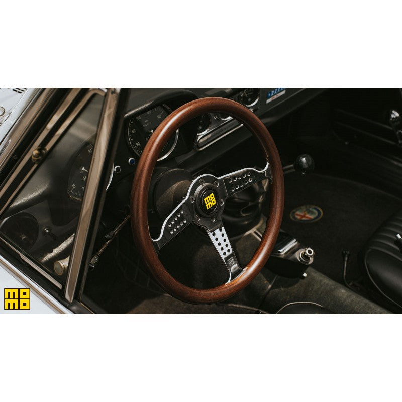 Comprar Volante momo super grand prix madera 350