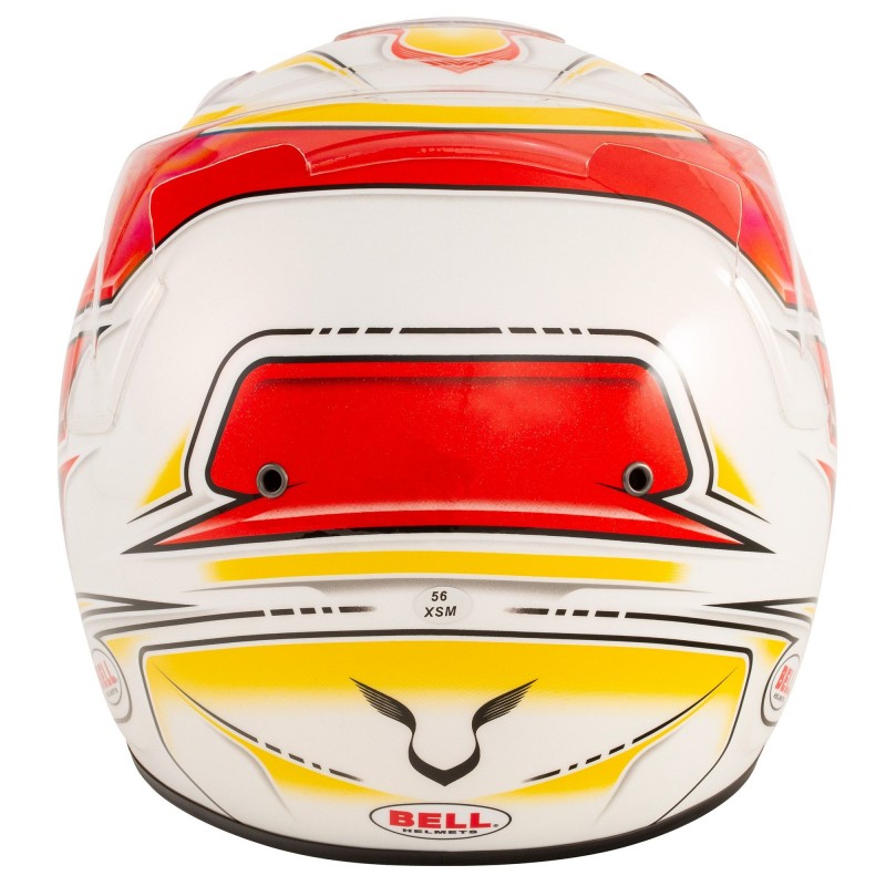 Comprar casco bell kc7 cmr lewis hamilton blanco rojo