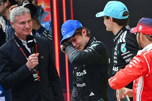 Kimi Antonelli estrena palmarés en F1 y Hamilton se sube al primer podio con Ferrari