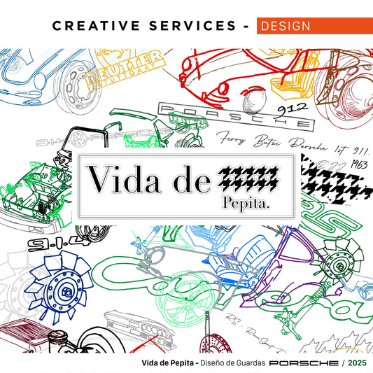 Diseñando el primer libro de la historia de Porsche en España: Nuestra experiencia con Pepita