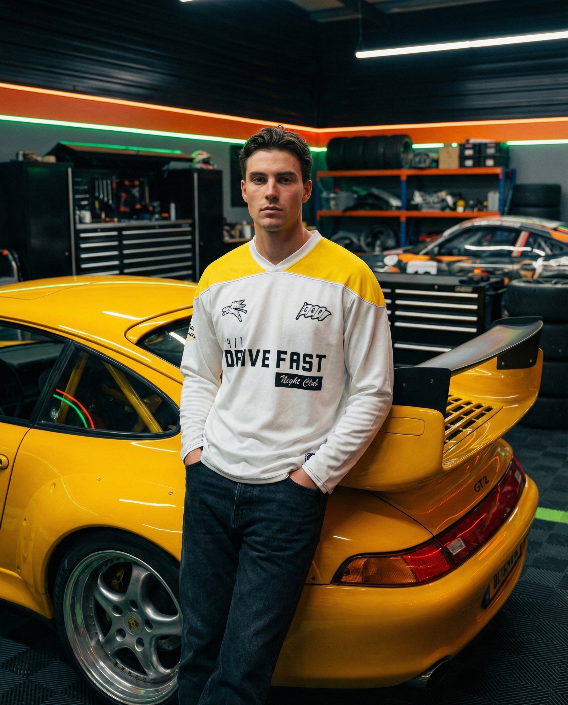 Camiseta Motocross 24/7 DriveFast Night Club