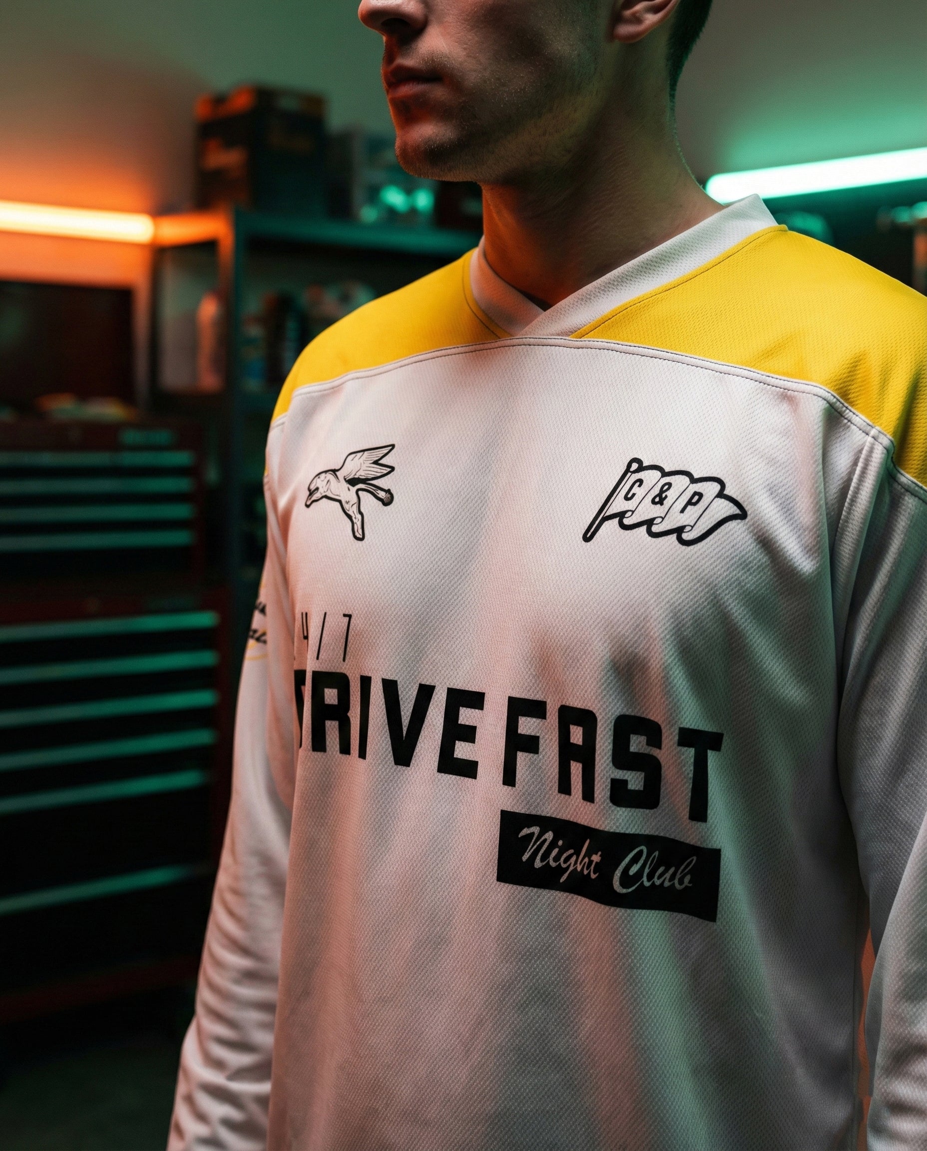 Camiseta Motocross 24/7 DriveFast Night Club