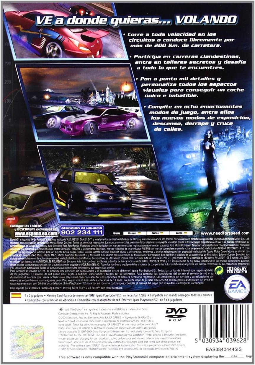 Need For Speed ​​Underground 2 PS2