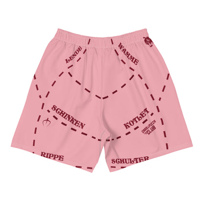 Cars&amp;Pizza Club sports shorts. "Pink Pig Livery"