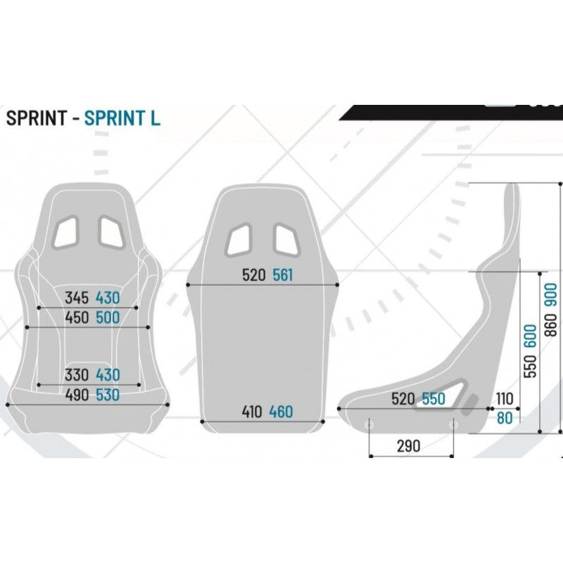 SPARCO SPRINT SEAT