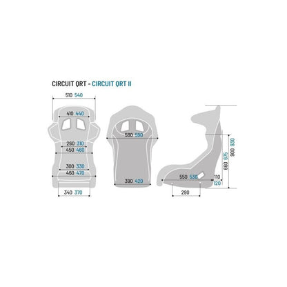 ASIENTO LIGHTER SPARCO CIRCUIT QRT