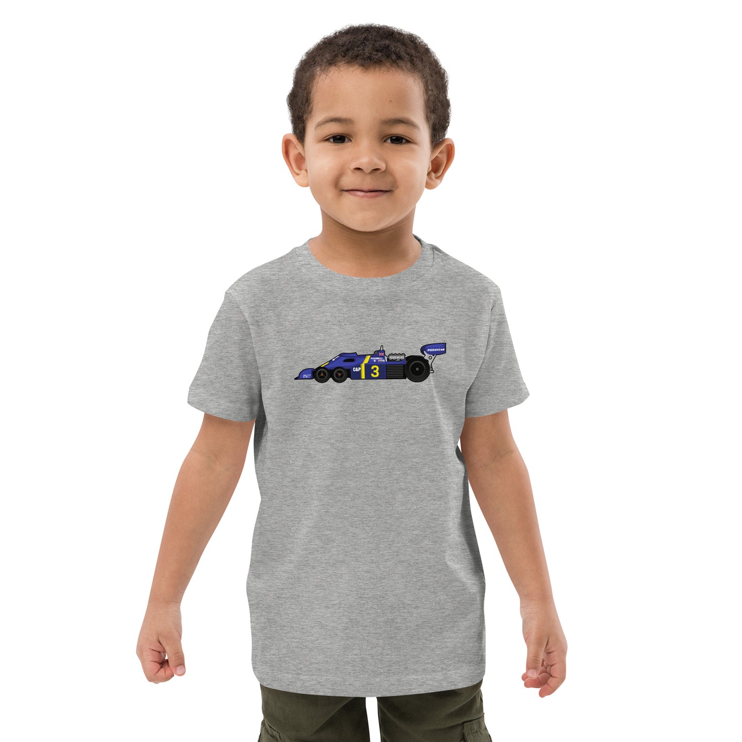 F1 TYRRELL P34 unisex kids t-shirt