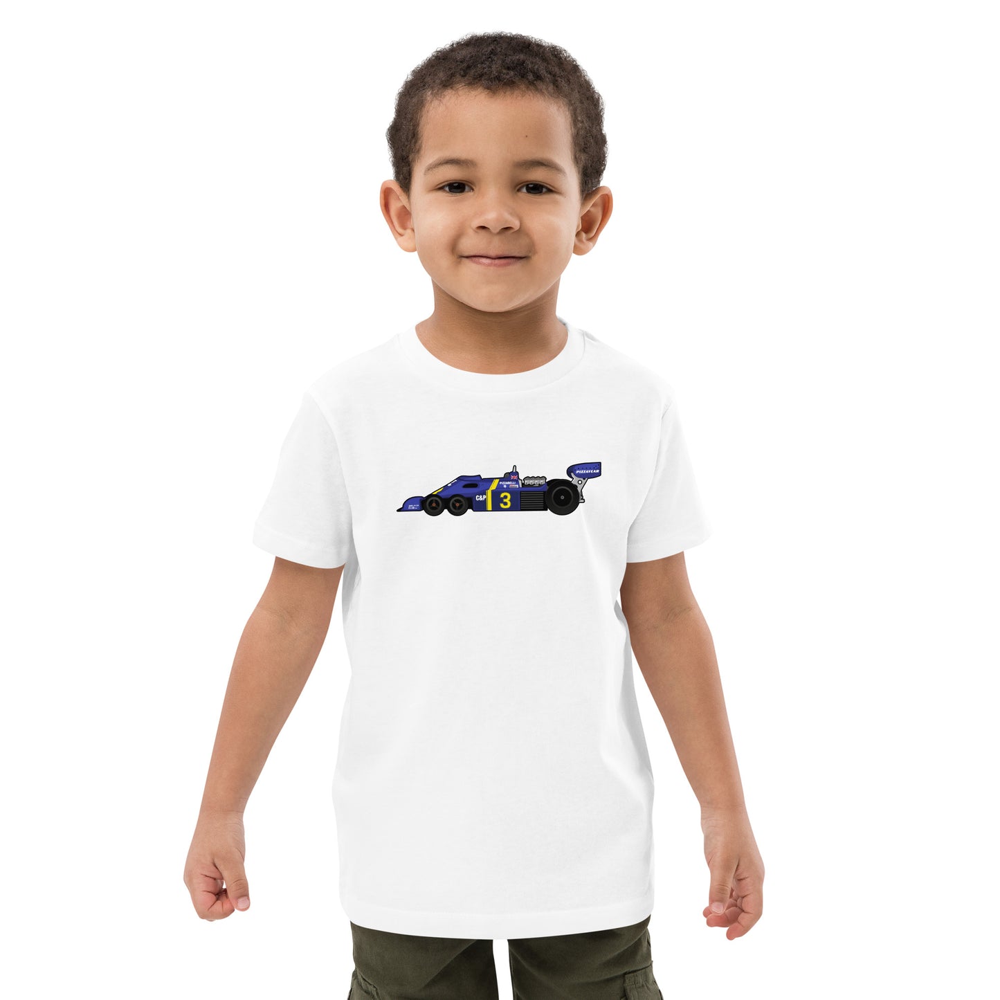 F1 TYRRELL P34 unisex kids t-shirt