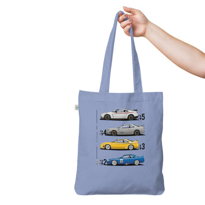 Skyline GT-Rs Organic Tote Bag