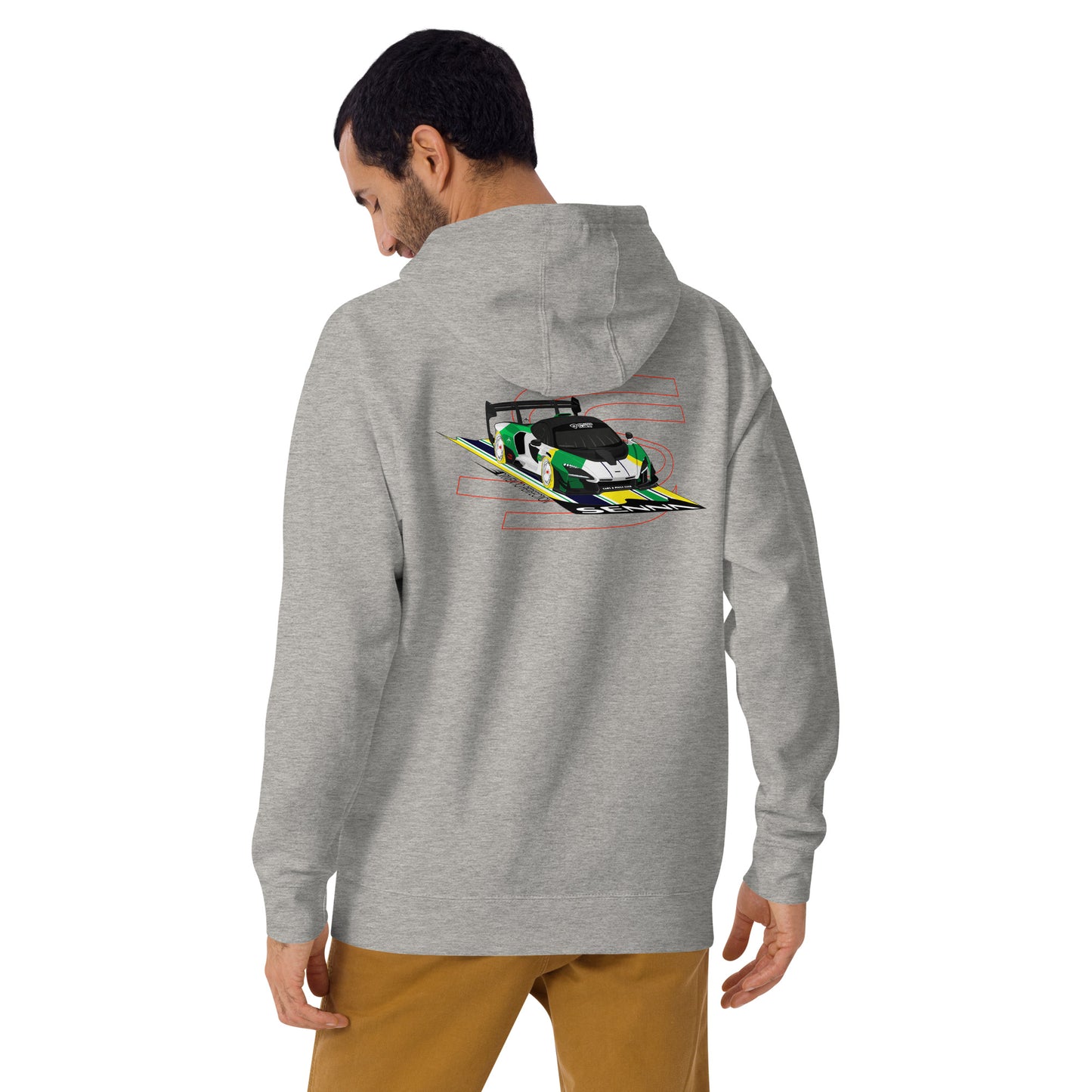 Mclaren Senna GTR Unisex Hooded Sweatshirt