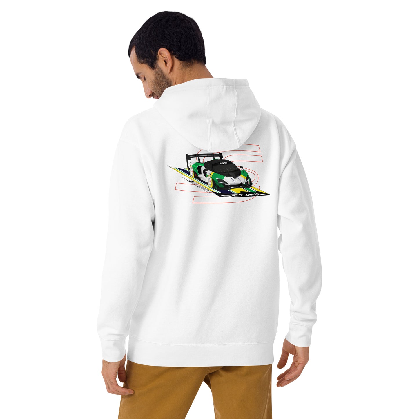 Mclaren Senna GTR Unisex Hooded Sweatshirt