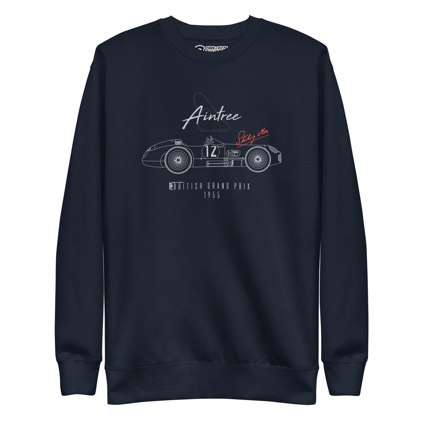 Stirling Moss Mercedes-Benz "Aintree 1955" Unisex Sweatshirt