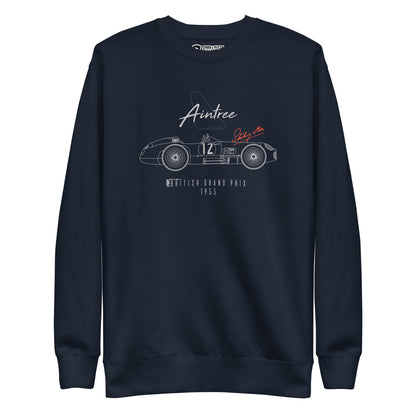 Stirling Moss Mercedes-Benz "Aintree 1955" Unisex Sweatshirt